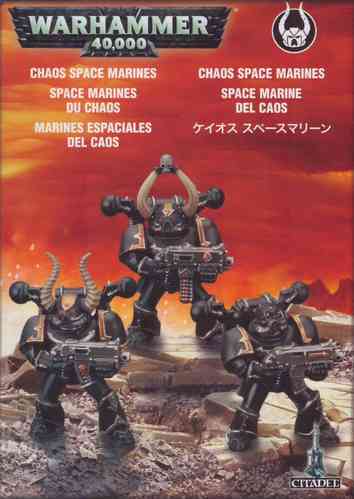 Chaos Space Marines Snap Fit