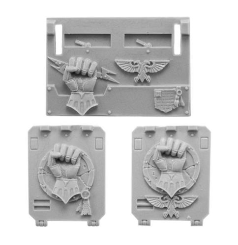 Imperial/Crimson Fists Rhino Doors and Front Plate