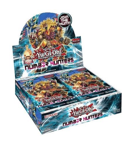 YuGiOh! Number Hunters 24 Booster Display englisch