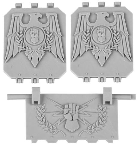 Imperial Fists Land Raider Doors