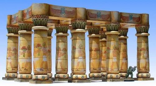 Egyptian Terrain: Large Egyptian Temple