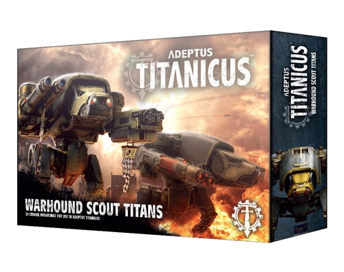 Adeptus Titanicus Warhound Scout Titans