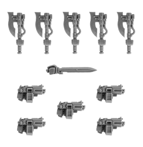 Legion Tartaros Pattern Terminator – Power axes set