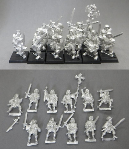 Empire Unreleased Warrior Priests Full Set with Command (Metal)
