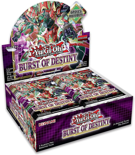 Yu-Gi-Oh! Burst of Destiny-Display – 1. Auflage deutsch