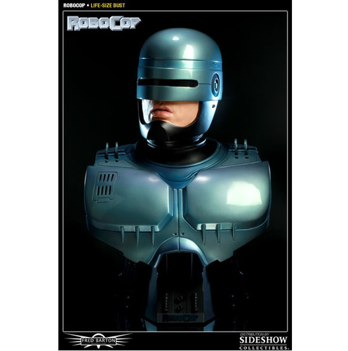 Robocop Life-Size Bust 70cm Sideshow Fred Barton (limited edition of 250 pieces.)