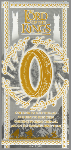 Offizielle 1-Dollar-"THE LORD OF THE RINGS™"-Münznote